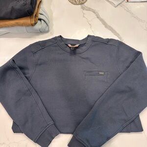 (2) pack bundle 5.11 tac sweatshirts. One blue and one slate